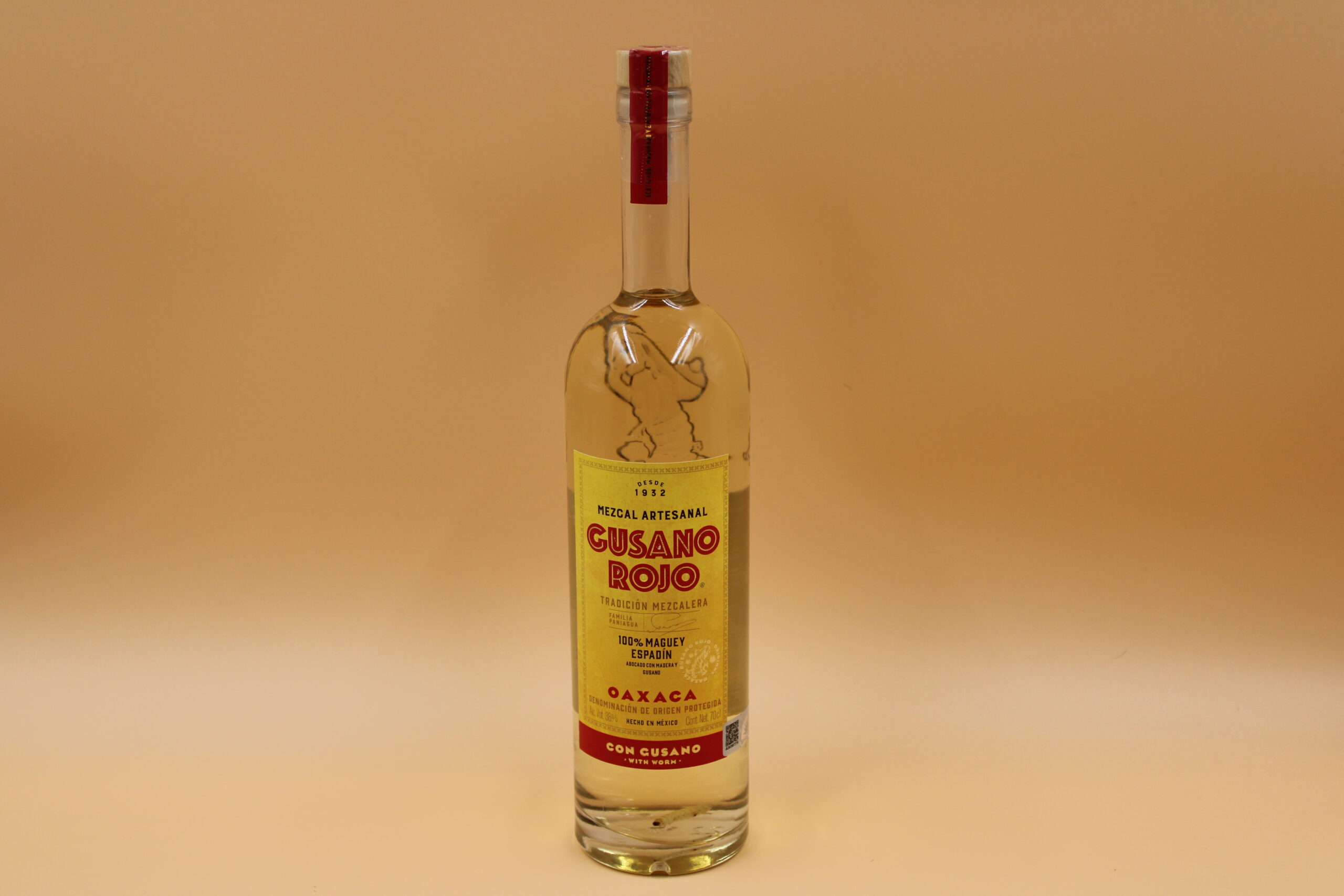 IMG_0482 GUSANO ROJO MEZCAL TEQUILA 0.7L ΚΙΤΡ - Image 1